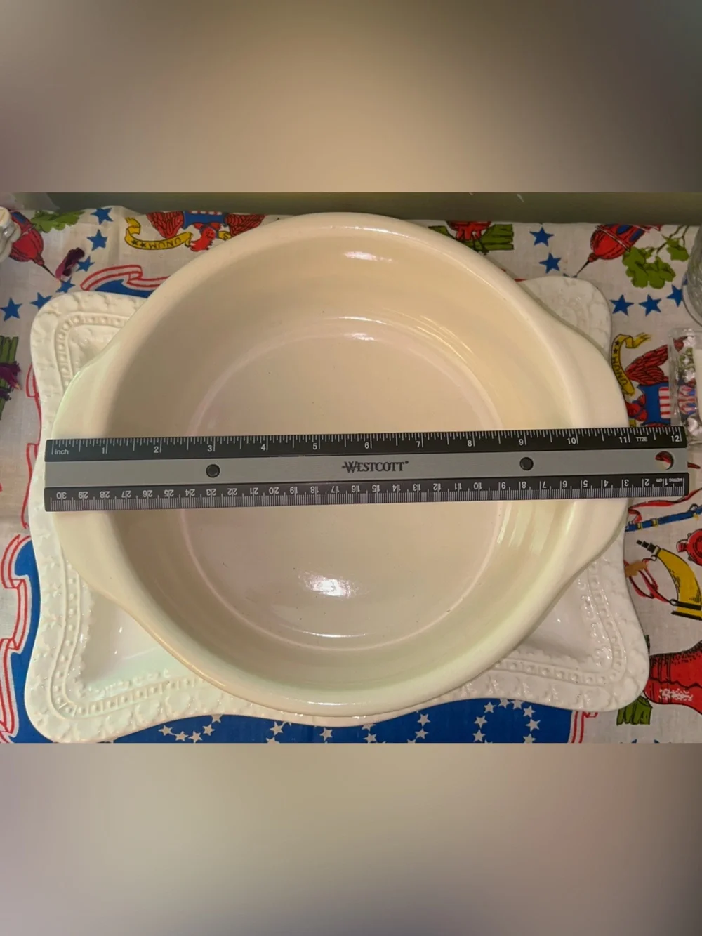 Corelle Coordinates Abundance Pattern Stoneware 2.5 quart Casserole Dish w/ Lid